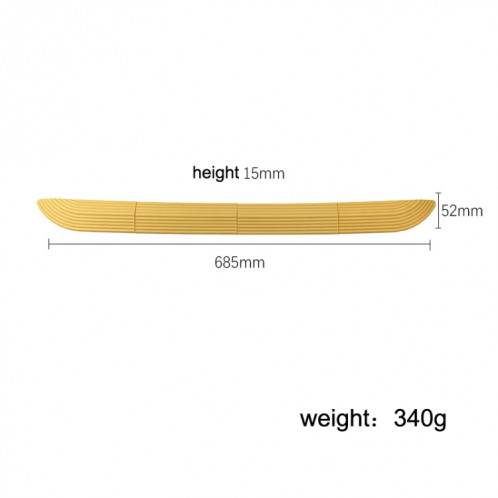 Accessoires de seuil de balayeuse pour xiaomi / mijia / cobos / baleine de nuage (blanc) SH501A893-04