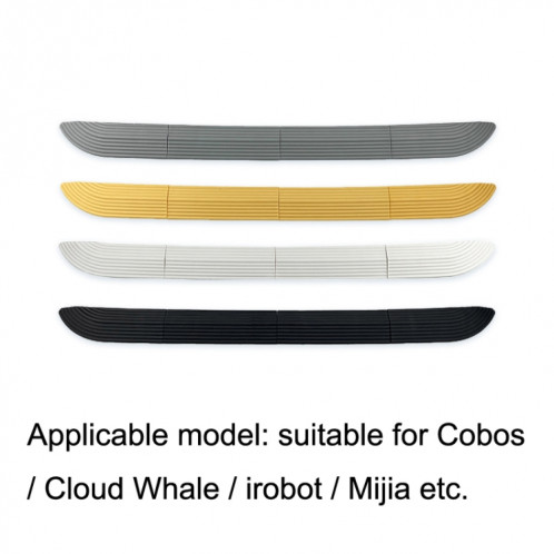 Accessoires de seuil de balayeuse pour xiaomi / mijia / cobos / baleine de nuage (gris clair) SH501C1151-04