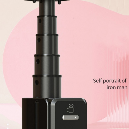 Bâton Selfie Bluetooth intégré P80 1,33 m avec miroir de maquillage télécommandé TIKTOK SH80011725-07