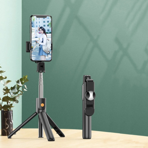 Phuetooth Bluetooth Selfie Stick Stick Support, Spécifications: K10 (Noir) SH3701787-07