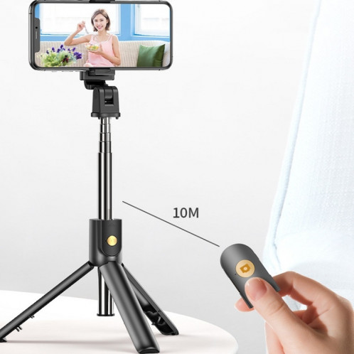 Téléphone mobile Bluetooth Selfie Stick Stick Support, Spécifications: K10 (Blanc) SH37021082-07