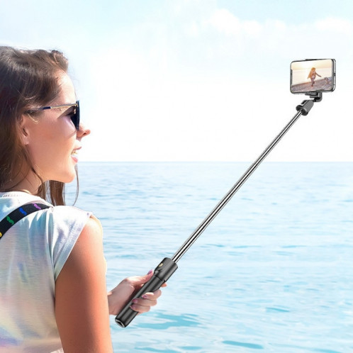 Téléphone mobile Bluetooth Selfie Stick Support Live Stick, Spécifications: K10S (avec remplissage blanc clair) SH37031665-07