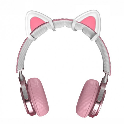 T6 Décoration d'oreille de chat mignon pour casque (blanc) SH201B341-06