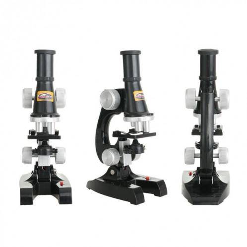 C2119 Enfants Education tôt HD 450x Microscope Toy (Noir) SH501A1078-07