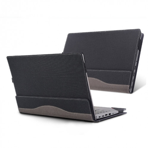 Étui de protection anti-chute en cuir pour ordinateur portable pour HP Envy X360 13-AG AR (gris foncé) SH201B1390-07