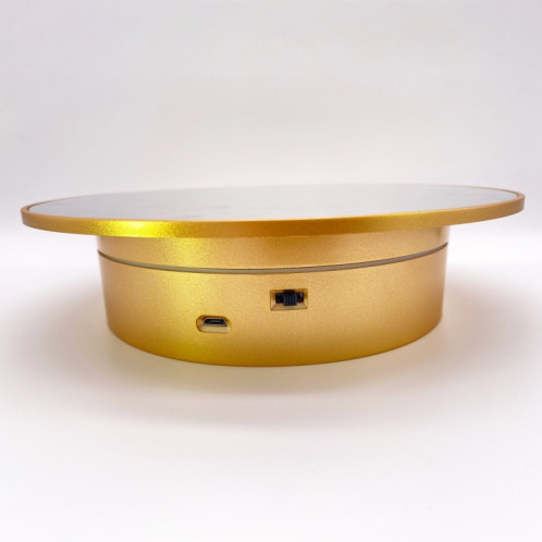 20cm Miroir Turntable Deux-Bidouillage Stand de prise de vue vidéo Propps de tournage (or) SH701A843-06