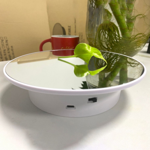 20cm Miroir Turntable Deux-Bidouillage Stand de prise de vue vidéo Propps de tournage (or) SH701A843-06