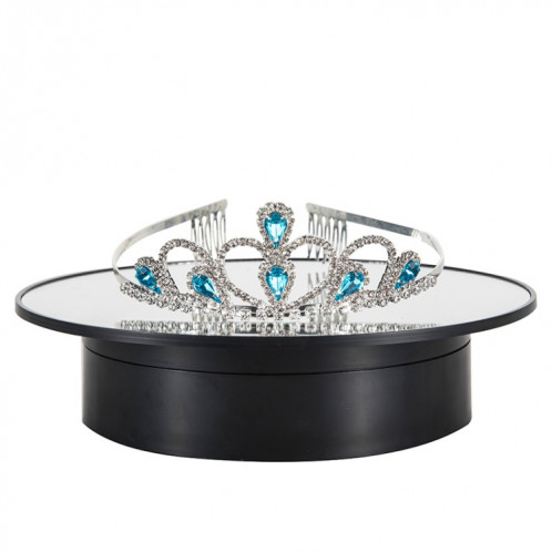 Stand de rotation de la puissance USB de 25 cm Puissance de prise de vue vidéo PLATEAUTABLE (Miroir noir) SH401A1663-07