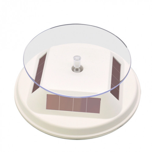 Sous-support d'affichage rotatif solaire 12 cm Tournage (blanc) SH501A1504-07