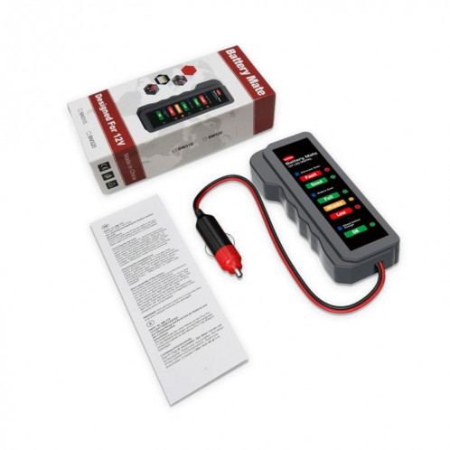 12V Automobile Testeur de batterie Instrument de diagnostic de défaut SH9837399-06
