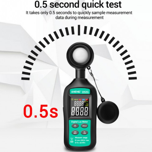 Compteur de lumineux à haute précision de haute précision aneng GN 201 SA9899364-07