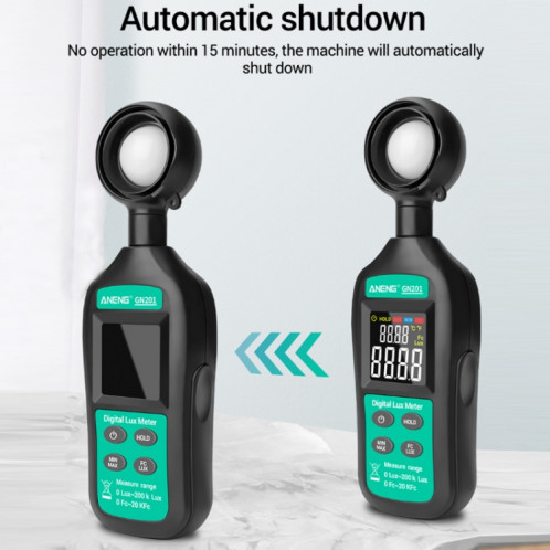Compteur de lumineux à haute précision de haute précision aneng GN 201 SA9899364-07