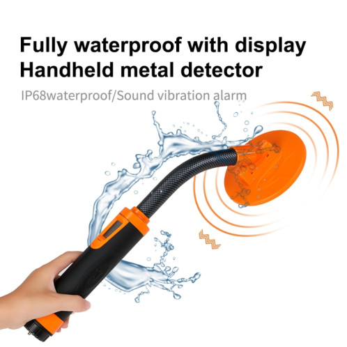 Tige de positionnement du détecteur de métaux de la chasse au trésor HS-07 (Orange) SH101A1303-07