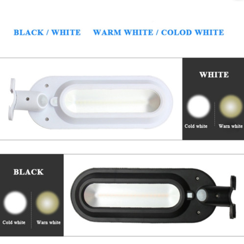 Lampe murale solaire DS018 Lumière d'induction de jardin extérieure de jardin (Coque blanche Lumière chauffée) SH401B699-07