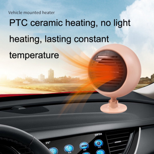 12V Car Heater Defroster(Pink) SH201C1834-07