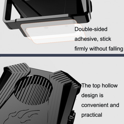 12V Car Heater Fan Defrost Defogger(Black) SH601A1727-08