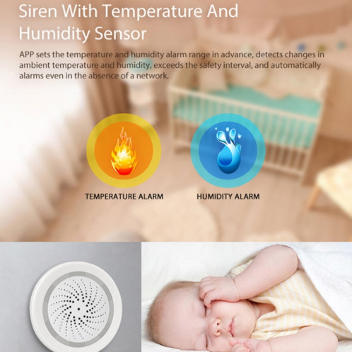 TY-192 Capteur de température et d'humidité à domicile Smart Home Home SH0286242-07