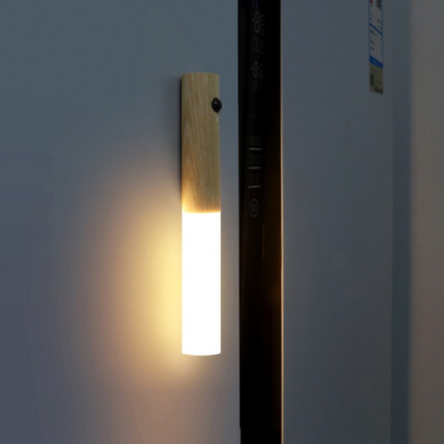 Accueil Couloir intelligent Corridor Humain Induction LED Night Light (Couleur du bois de cire blanche) SH901B1364-07