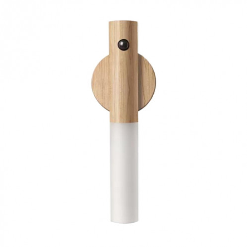 Accueil Couloir intelligent Corridor Humain Induction LED Night Light (Couleur du bois de cire blanche) SH901B1364-07