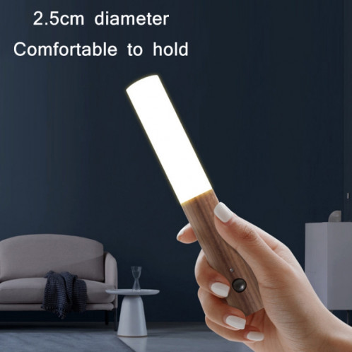 Accueil Couloir intelligent Corridor Humain Induction LED Night Light (Couleur du bois de cire blanche) SH901B1364-07