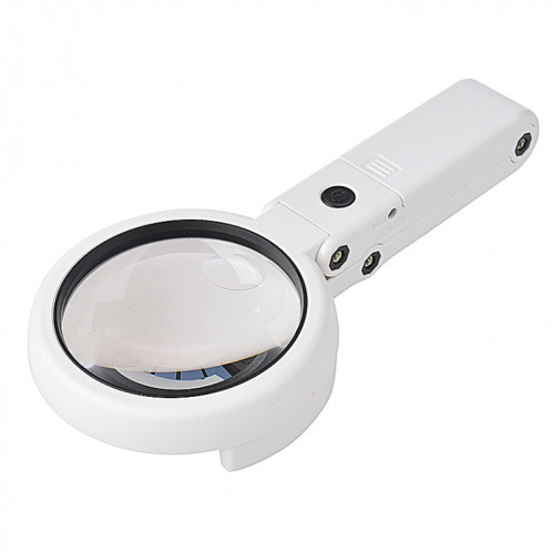 Loupe de poche LED de chargement de charge USB 5x / 11x (FS 75RC) SH401A561-06