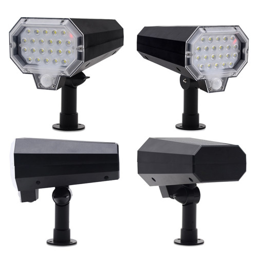 Capteur de LED solaire F1 Faites pivoter la surveillance de la simulation de lumière murale SH25011775-07