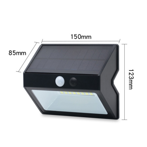 N770 48 LEDs Mur de mur de détection de corps solaire (lumière blanche fraîche) SH701A1628-07