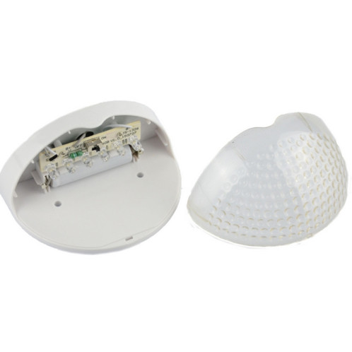 N760B 6 LEDS Equipement de l'eau solaire en plein air Lumière de clôture à deux couleurs (coquille noire) SH101B1206-06