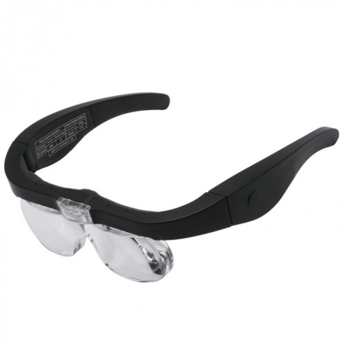11537DC 1.5x / 2.5x / 3.5x / 5x Loupe de lunettes de lumière à LED rechargeable rechargeable SH0346410-07