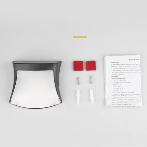 Mur de poupées solaires lumière de jardin d'extérieur décoration de la clôture imperméable lumière solaire (lumière chaude) SH301B221-07