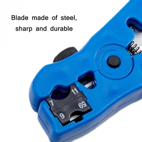 Électricien Câble de câble coaxial multifonctionnel (sac en PE bleu) SH401A1136-06