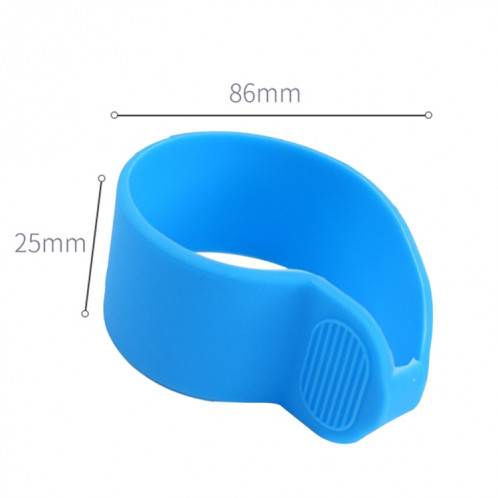 Couverture de cadran de doigt de silicone de guidon pour xiaomi m365 / 1s / pro pour neufbot max g30 (bleu) SH401A1636-06