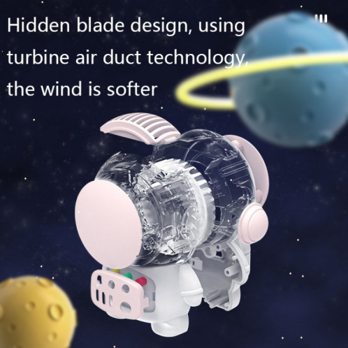 6052 Chargements USB Mini Astronaute Shape Ventilateur sans librable (violet) SH801C1639-06