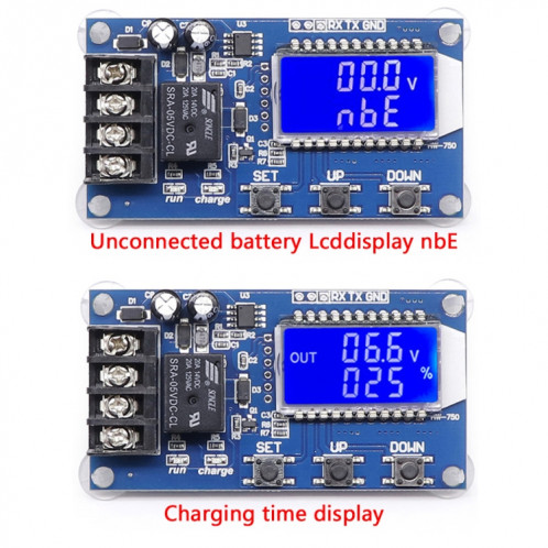 XY-L10A 6-60V CNC Power Power Off Off Off Over Charge Protection Interrupteur (PCB) SH501A1847-07