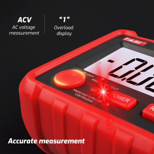 TASI TA8331A Testeur de résistance au sol Haute précision de résistance au sol numériquement ST08261824-07