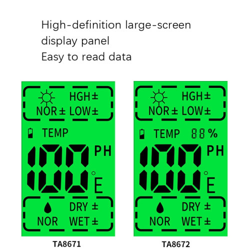Tasi Sol Test Instrument PH Test PHY PH Home PH Instrument de test de pH, Spécifications: TA8672 ST4002188-07