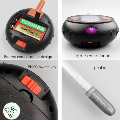 Tasi Sol Test Instrument PH Test PHY PH Home PH Instrument de test de pH, Spécifications: TA8672 ST4002188-07
