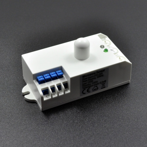 Capteur de corps humain à micro-ondes Radar 12 / 24V DC Cartonnet Cody Sensing (807DC) SH901A1038-07