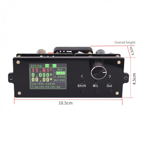 DPX3203 Régulateur de tension constante réglable Régulateur de courant d'alimentation Module Buck SH301A167-07