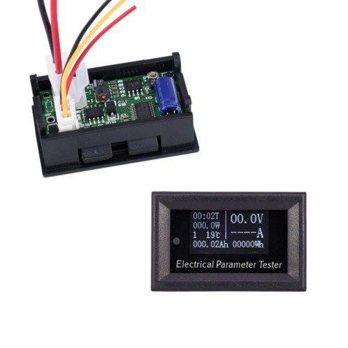 OLED 50A / 100A Mètre de courant de courant de tension universelle (mètre séparé) SH501A151-07