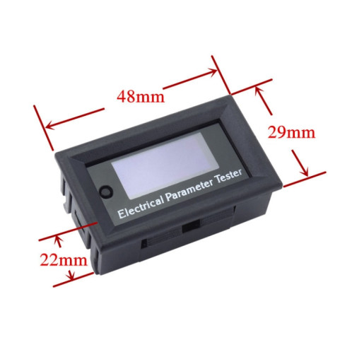OLED 50A / 100A Mètre de courant de courant de tension universelle (mètre séparé) SH501A151-07