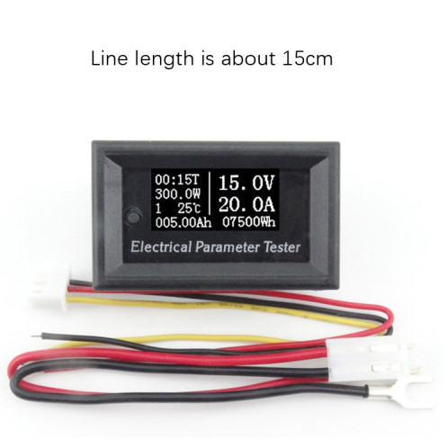 OLED 50A / 100A Mètre de courant de courant de tension universelle (mètre séparé) SH501A151-07