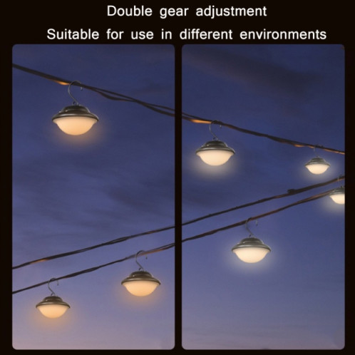 Lumière de camping de chargement USB portable de plein air (noir) SH101A59-06