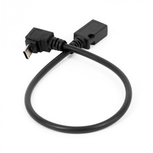 5 PCS Câble d'extension micro à 90 degrés micro à femelle SH501D684-07