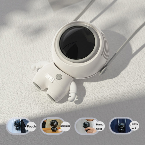 MF040 MINI PORTABLE PORTABLE PENSE COLLING COLLULATEUR SPACEMAU FAN (NOIR) SH101B915-07
