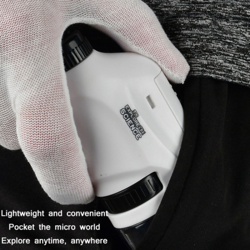 Équipement de laboratoire portable pour enfants Matériel de laboratoire portable jouets, couleur: Lite + spécimen (blanc) SH3907995-07
