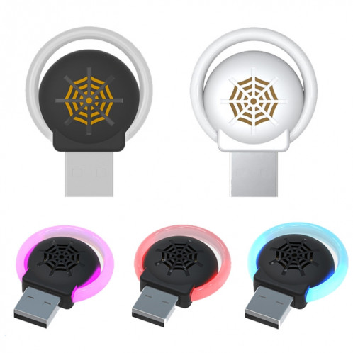 Répenses de la souris USB Ultrasonic Mosquito Insectifuge avec l'atmosphère Lumière (Noir) SH901B1137-06