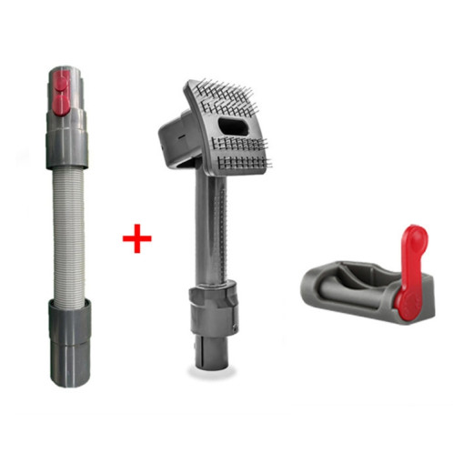 Pinceau de Pet + Tuyau + Basculement Verrouiller l'aspirateur Accessoires pour Dyson V7 V8 V10 V11 SH46011343-06