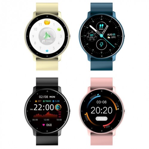 ZL02 Smart Trear Smart Type artérielle Surveillance de l'oxygène Podomètre sportif Wireless Bluetooth Montre (rose) SH901C447-07