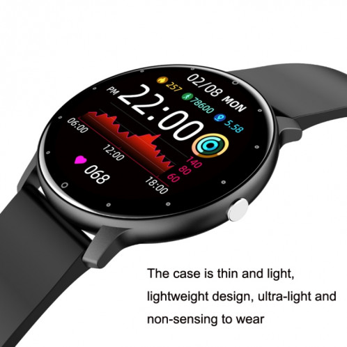 ZL02 Smart Trear Smart Type artérielle Surveillance de l'oxygène Podomètre sportif Wireless Bluetooth Montre (rose) SH901C447-07